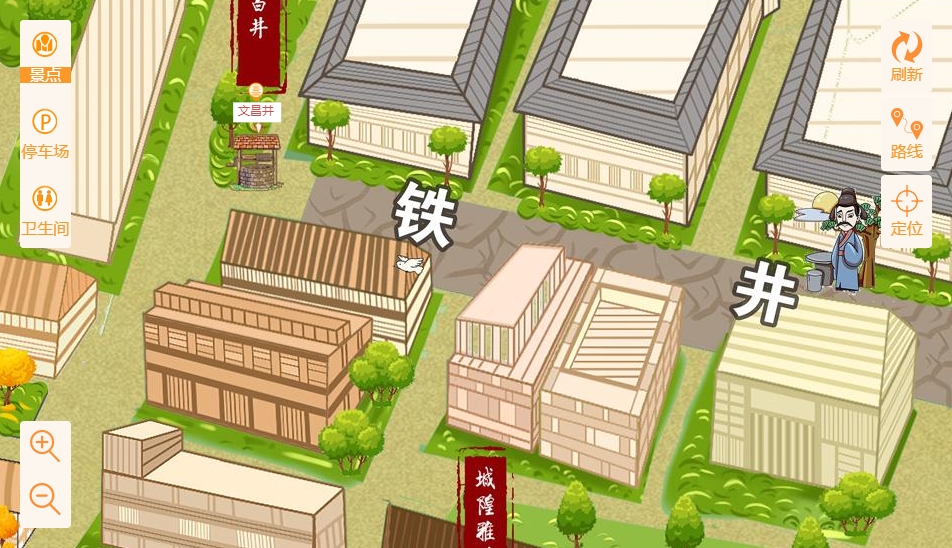 吉阳智慧景区：手绘地图与语音导览的完美融合